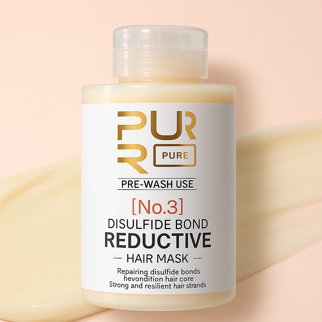 PURC Keratin Hair Mask Disulfide Bond Hair Treatment Smoothing Straightening Hair Cream Repair Damaged Hair Care Products